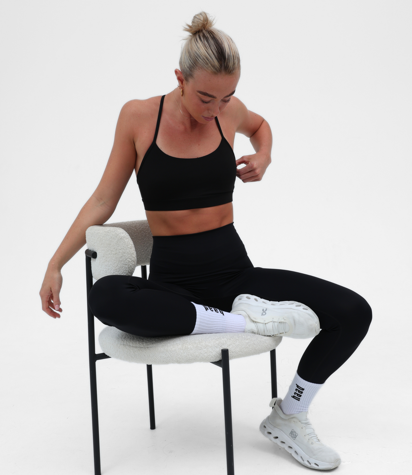 Sculpt Freedom Crop, Black