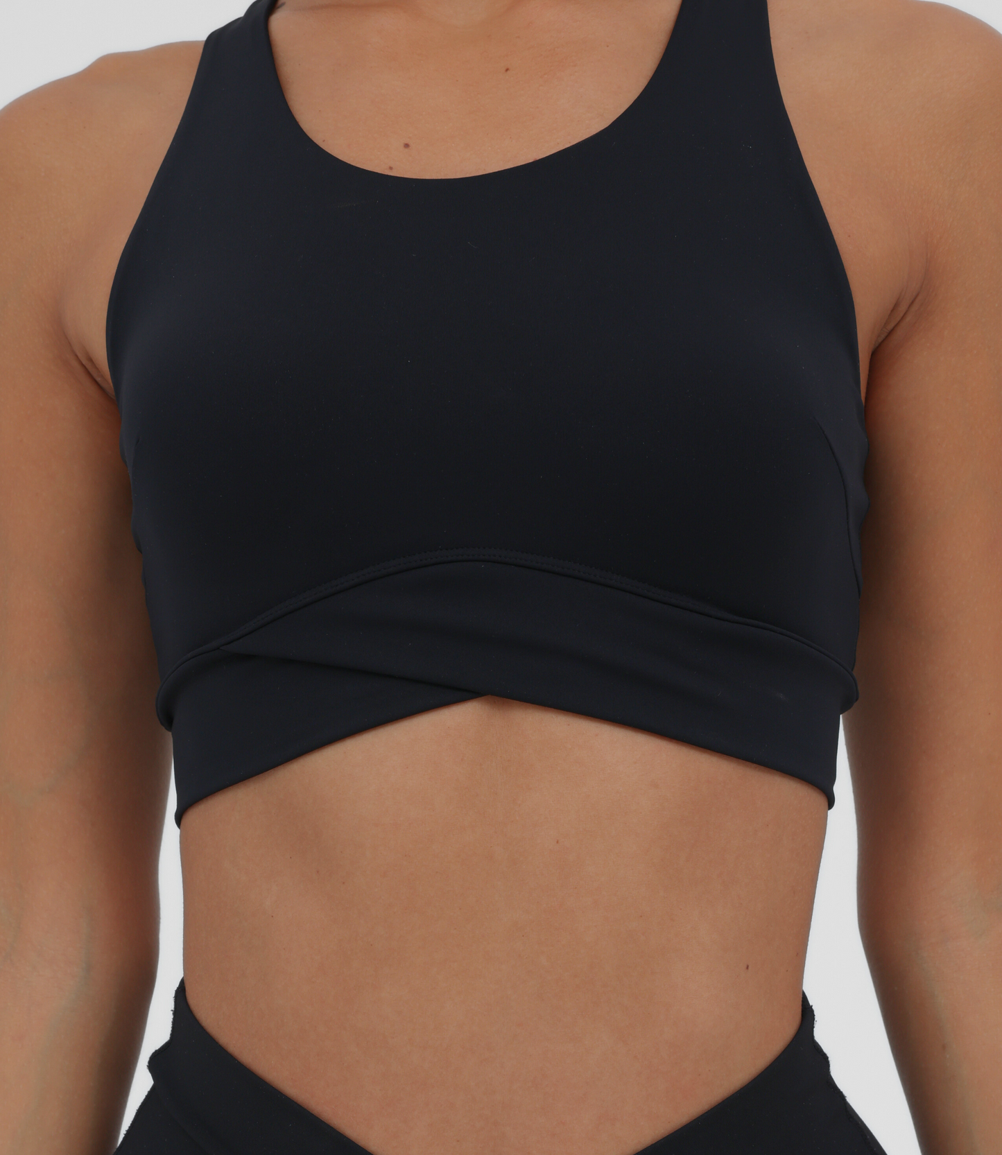 Sculpt Contour Crop, Black