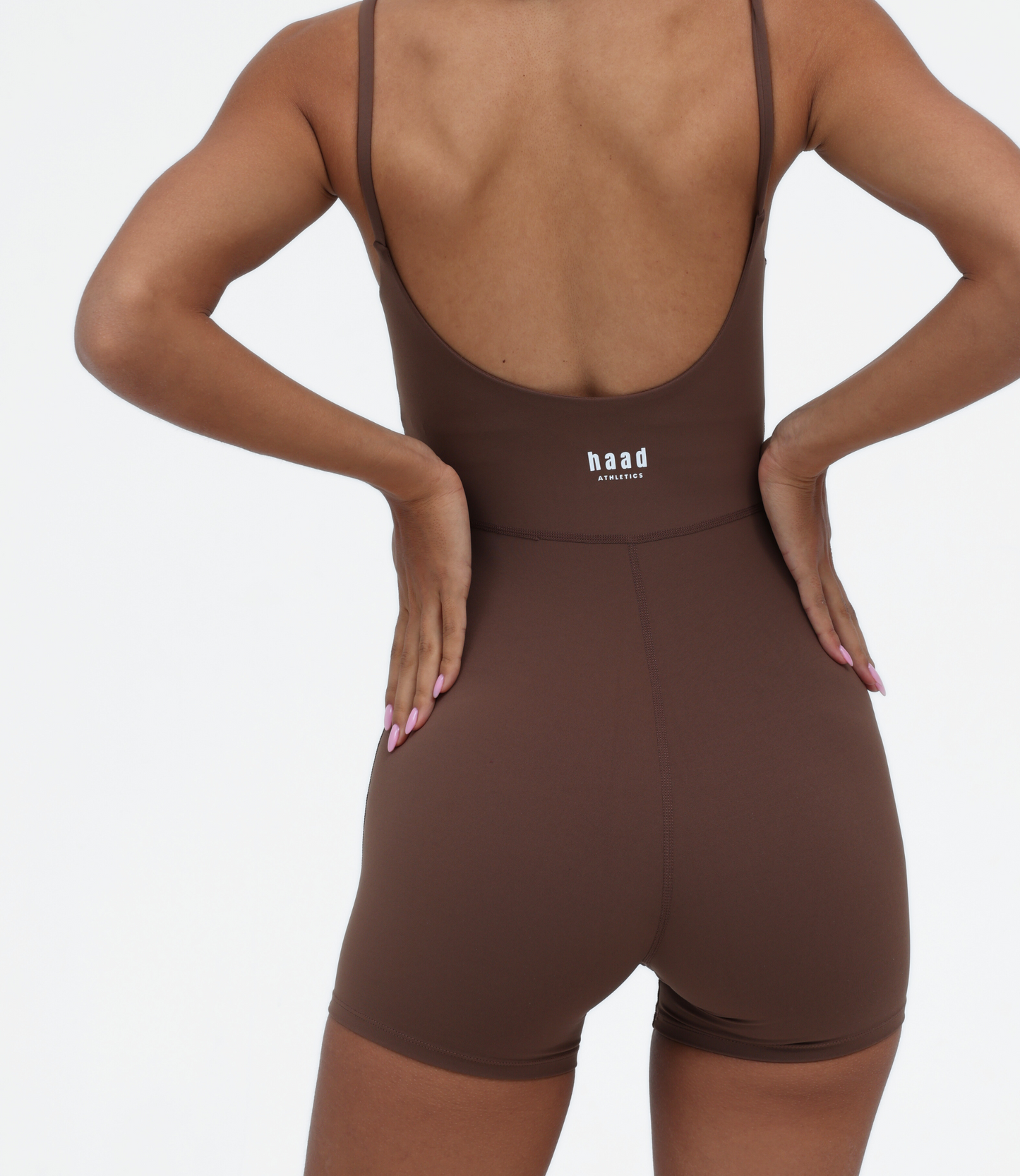 Sculpt Playsuit, Coffee