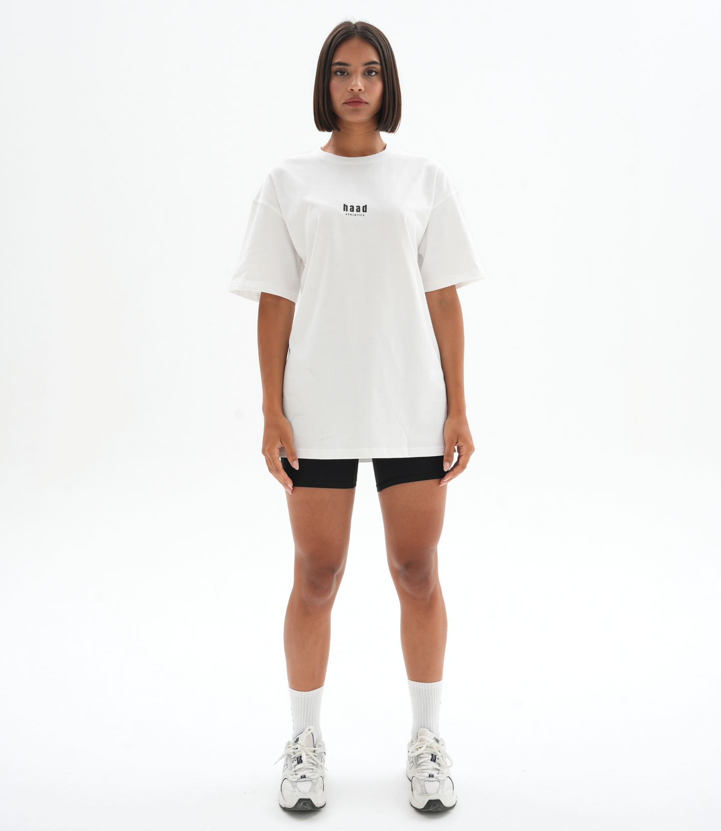 Essential Oversized T-shirt, White Unisex