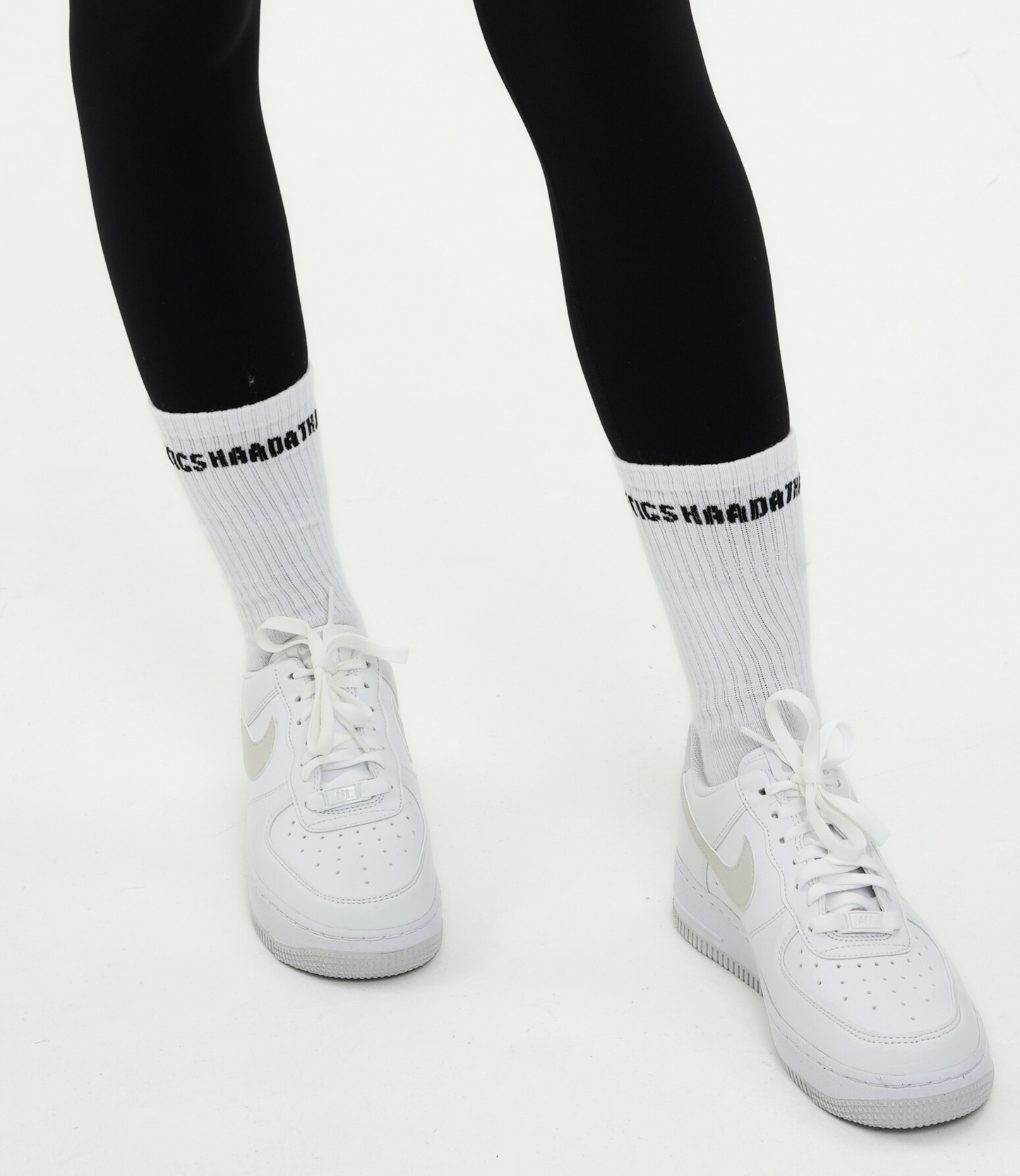 Varsity Socks, White