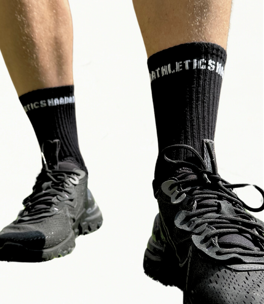 Varsity Socks, Black