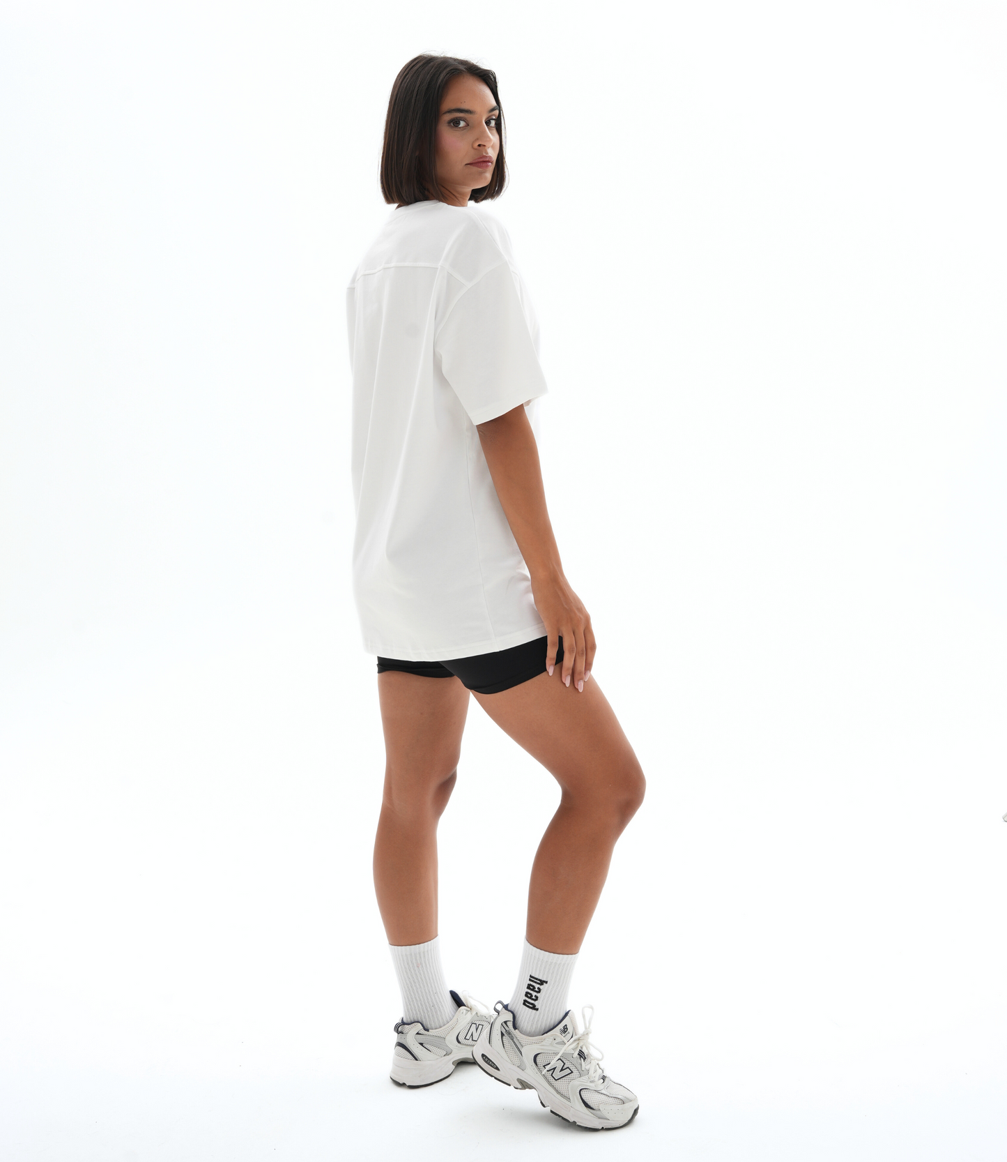 Essential Oversized T-shirt, White Unisex