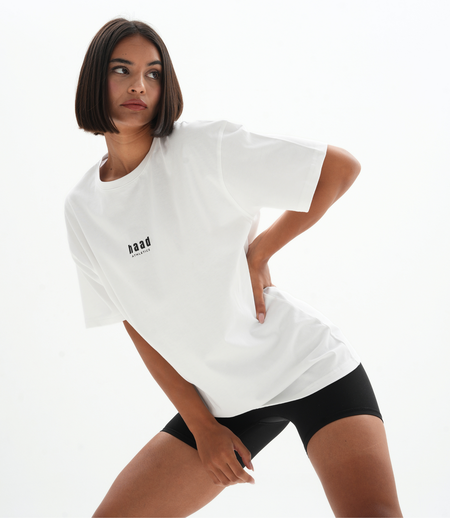 Essential Oversized T-shirt, White Unisex