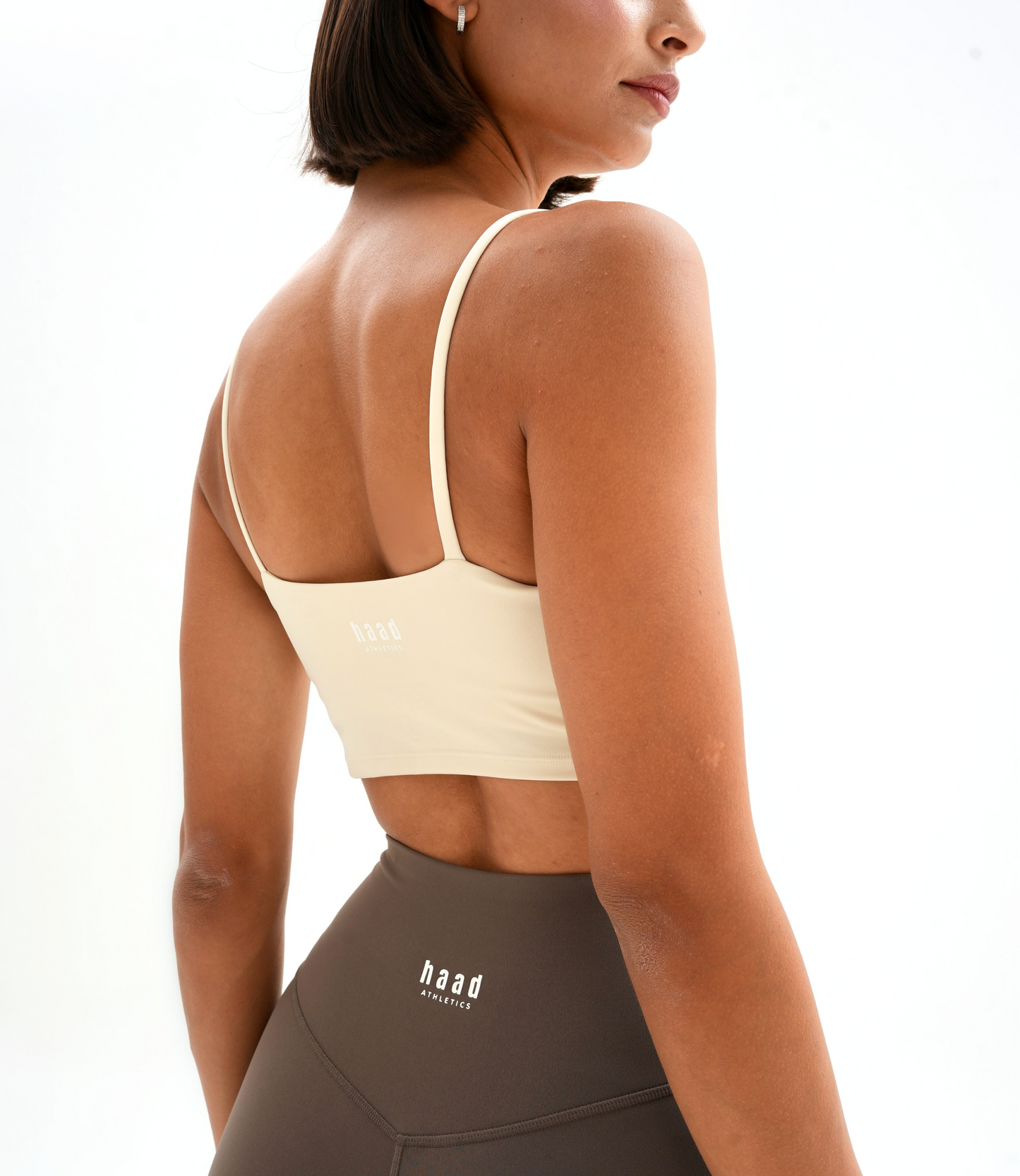 Essential Strappy Crop, Ivory